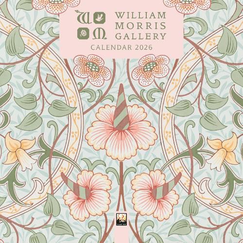 Cover image for William Morris Gallery Mini Wall Calendar 2026 (Art Calendar)