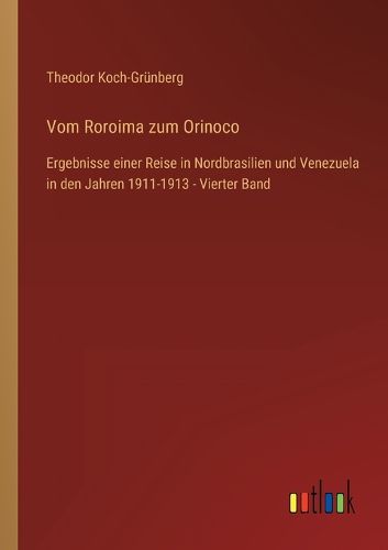 Cover image for Vom Roroima zum Orinoco