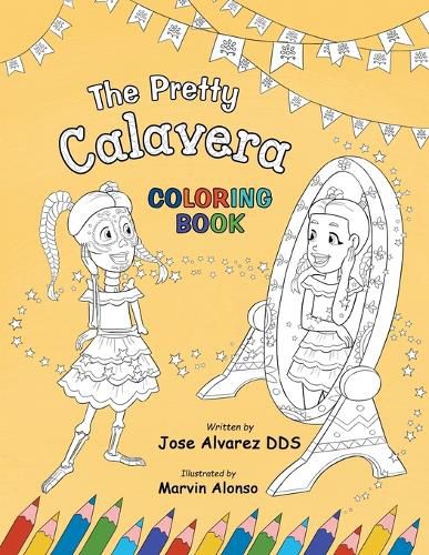 Cover image for The Pretty Calavera Coloring Book