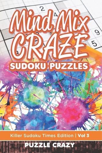 Cover image for Mind Mix Craze Sudoku Puzzles Vol 3