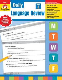 Cover image for Daily Language Review, Grade 3 Teacher Edition