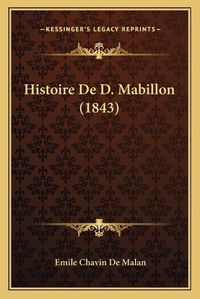 Cover image for Histoire de D. Mabillon (1843)