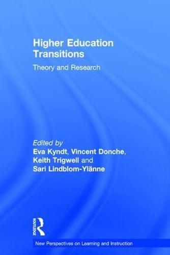Cover image for Higher Education Transitions: Theory and Research