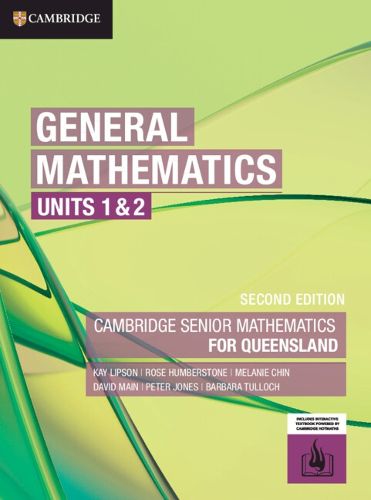 Cover image for General Mathematics Units 1&2 for Queensland