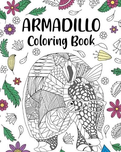 Cover image for Armadillo Coloring Book