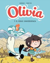 Cover image for Olivia y el genio sinverguenza / Aster and the Accidental Magic