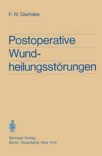 Postoperative Wundheilungsstorungen