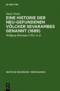 Cover image for Eine Historie der Neu-gefundenen Voelcker Sevarambes genannt (1689)