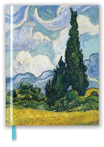 Cover image for Sketch Book #50: Vincent Van Gogh, Wheat Field With Cypresses