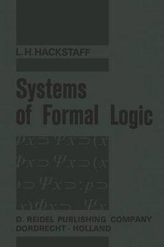 Cover image for Systems of Formal Logic