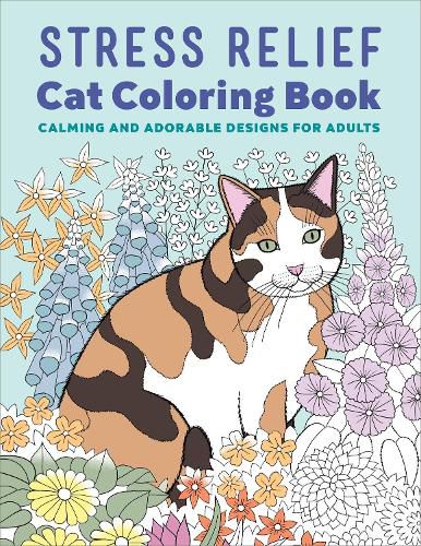 Cover image for Stress Relief Cat Coloring Book