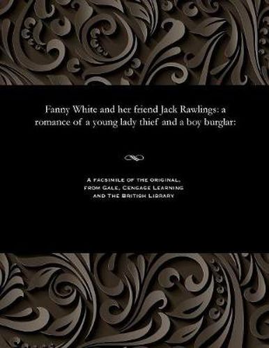 Fanny White and Her Friend Jack Rawlings: A Romance of a Young Lady Thief and a Boy Burglar: