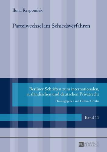 Cover image for Parteiwechsel Im Schiedsverfahren