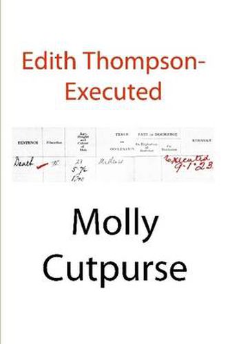 Edith Thompson-Executed