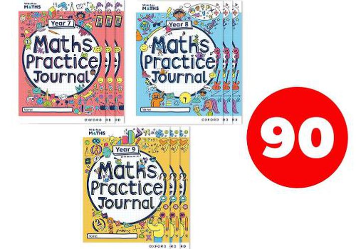 Cover image for White Rose Maths Practice Journals Key Stage 3 Easy Buy Pack