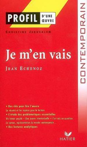 Cover image for Profil d'une oeuvre: Je m'en vais