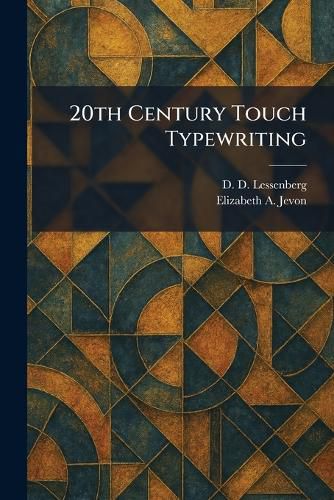 Cover image for 20th Century Touch Typewriting