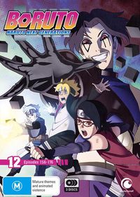 Cover image for Boruto - Naruto Next Generations : Part 12 : Eps 156-176
