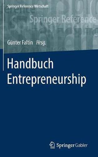 Cover image for Handbuch Entrepreneurship