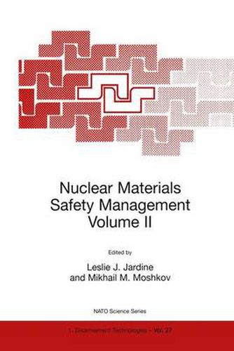 Cover image for Nuclear Materials Safety Management Volume II