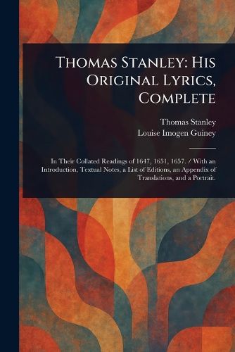 Cover image for Thomas Stanley