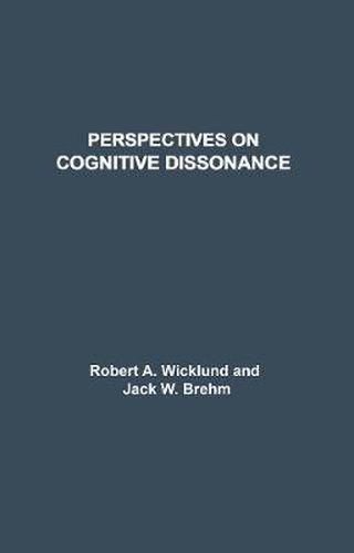 Cover image for Perspectives on Cognitive Dissonance