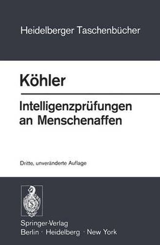 Intelligenzprufungen an Menschenaffen