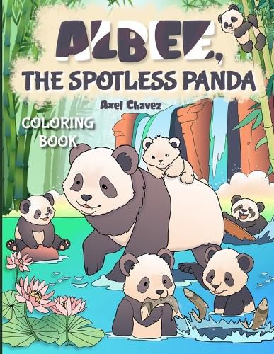 Cover image for Albee, the Spotless Panda - Coloring Book