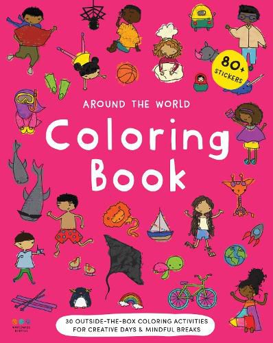 Cover image for Around the World Sticker Book