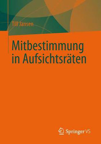 Cover image for Mitbestimmung in Aufsichtsraten