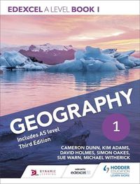Cover image for Edexcel A level Geography Book 1 Third Edition