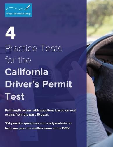 Cover image for 4 Practice Tests for the California Driver's Permit Test