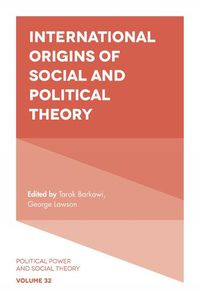 Cover image for International Origins of Social and Political Theory