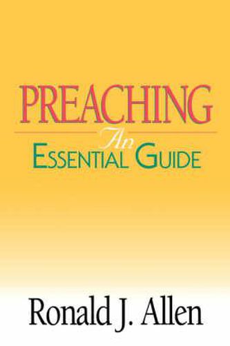 Cover image for Preaching an Essential Guide