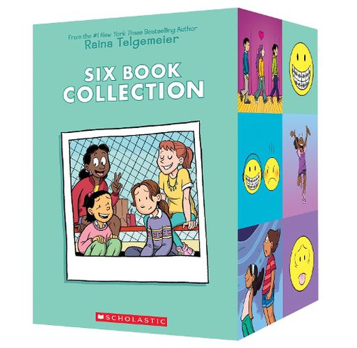 Cover image for Raina Telgemeier: Six Book Collection