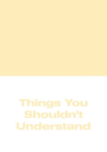 Cover image for Michael Williams - Things You Shouldn't Understand