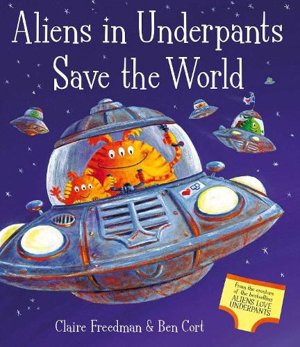 Cover image for Aliens in Underpants Save the World