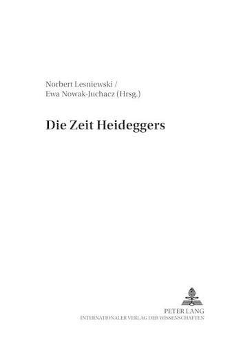 Cover image for Die Zeit Heideggers