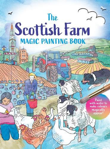 Cover image for The Scottish Farm Magic Painting Book