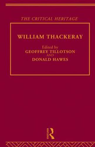 Cover image for William Thackeray: The Critical Heritage