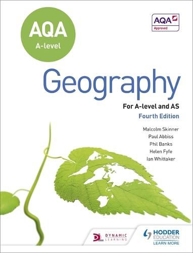 Cover image for AQA A-level Geography Fourth Edition