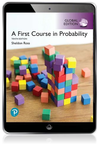 Cover image for A First Course in Probability, Global Edition