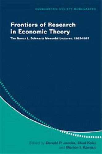 Cover image for Frontiers of Research in Economic Theory: The Nancy L. Schwartz Memorial Lectures, 1983-1997