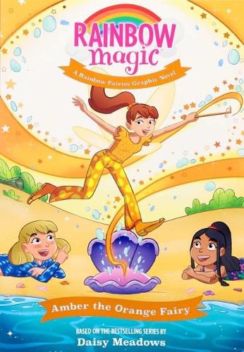 Cover image for Rainbow Magic Rainbow Fairies #2: Amber the Orange Fairy Graphic Novel