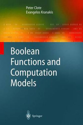 Cover image for Boolean Functions and Computation Models