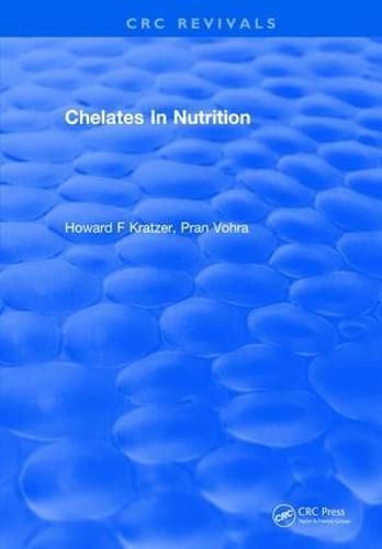 Cover image for Chelates in Nutrition