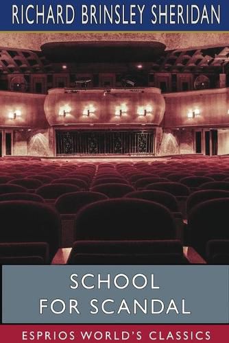 Cover image for School for Scandal (Esprios Classics)