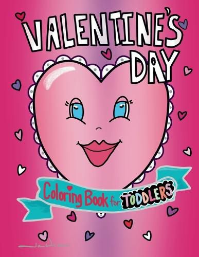 Cover image for Valentine's Day Coloring Book for Toddlers