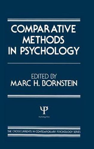 Cover image for Comparative Methods in Psychology