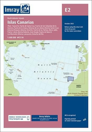 Cover image for Imray Chart E2: Islas Canarias